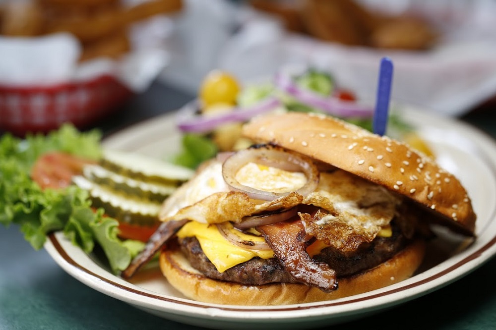 SHOT 5/11/16 11:02:49 AM - Cherry Cricket menu items, interiors and vibe photos. The famous Cherry Cricket restaurant holds an unfaltering reputation as a bastion of classic neighborhood-bar culture making it a legacy in the Cherry Creek neighborhood in Denver, Co. (Photo by Marc Piscotty / © 2016)