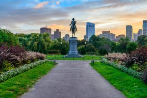 Washington in Boston Public Garden